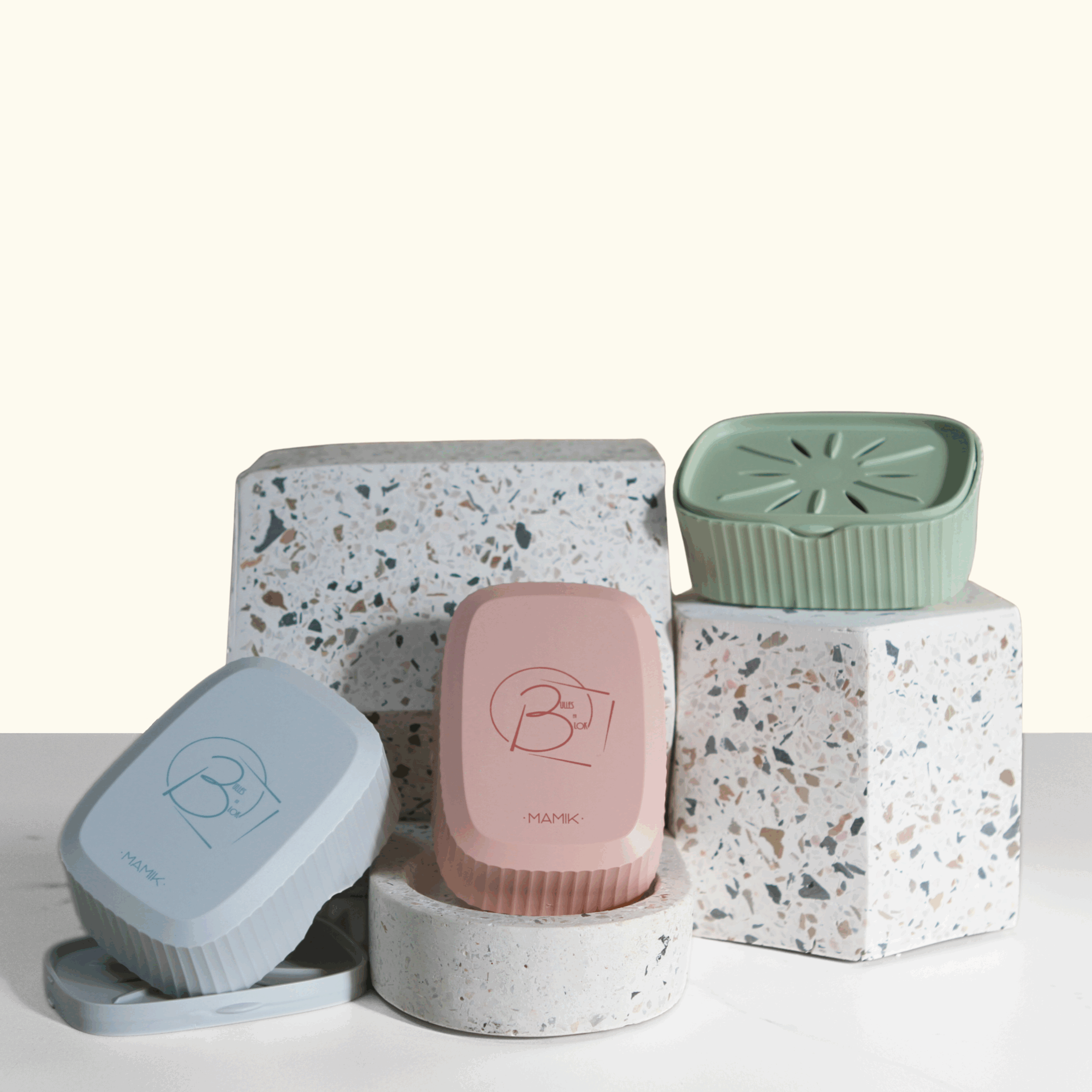 Boites à Savons solide en plastique recyclé