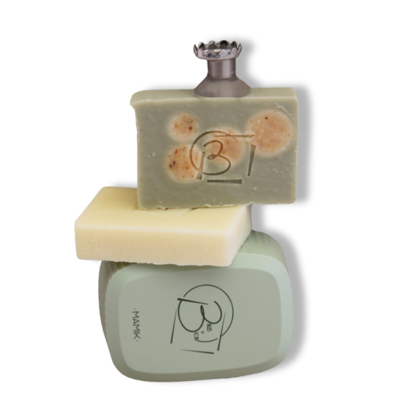 Coffret vert tilleul savon solide découverte