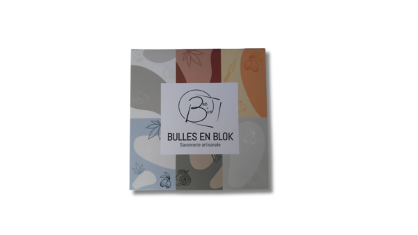 Coffret de six savons solides Bulles en Blok